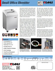 909 HS PowerTEC Product Sheet