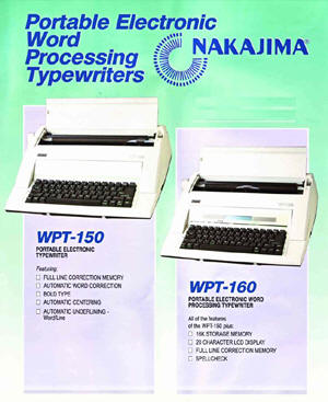 Nakajima Typewriter